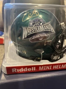 Carlito Signed Mini Helmet 1/1 - Picture 1 of 2