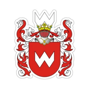 Abdank Coat of Arms Stickers Polish Nobility Kingdom of Poland - Picture 1 of 25