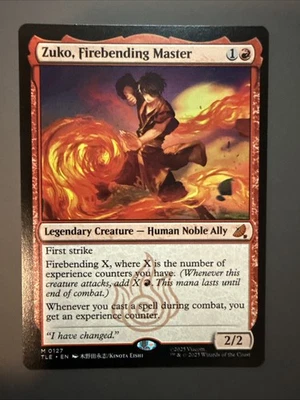 Zuko, Firebending Master Avatar: The Last Airbender: Eternal-Legal Regular - Image 1 of 2