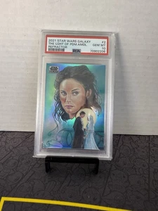 2021 STAR WARS GALAXY REFRACTOR #2 THE LIGHT OF PADME AMIDALA PSA 10 - Picture 1 of 1