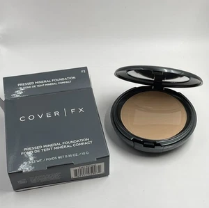 COVER FX Pressed Mineral Foundation Compact Shade F2 , 10g New 6Z - Picture 1 of 2