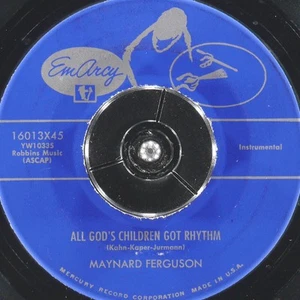 MAYNARD FERGUSON Somewhere Over The Rainbow EMARCY 16013X45 EX- 45rpm 7"  Jazz - Picture 1 of 4