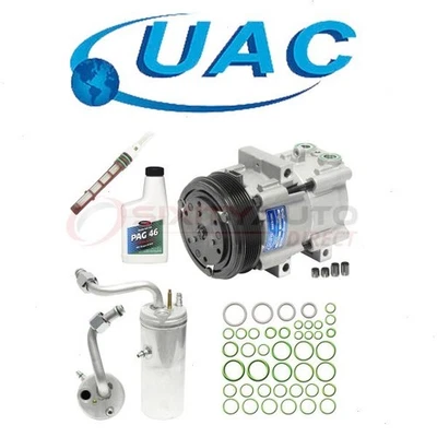 UAC AC Compressor & Component Kit for 2002-2007 Ford F-350 Super Duty 5.4L ty Foto 1 de 4