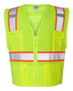 π₯ Kishigo Unisex Ultra-Cool Solid Front Vest with Mesh Back Up To 5XL 1163-1164 - Picture 1 of 7
