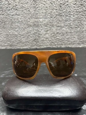 Очки солнцезащитные Tom Ford Shield тонированные коричневые желтые TF21 375 6 - 16 130 - Изображение 1 из 4