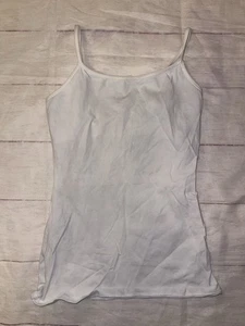 Womens XS Express White Shelf Bra Tank Top - Picture 1 of 3