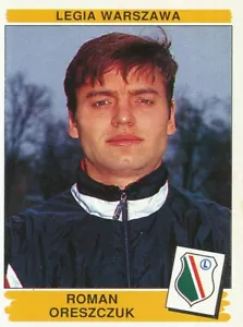 128 ORESZCZUK ? ROOKIE POLAND LEGIA WARSZAWA STICKER PANINI LIGA POLSKA 1997 - Imagen 1 de 1