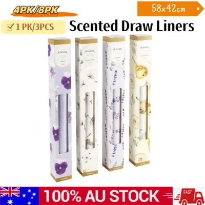 12/24 PCS Scented Draw Liners Home Closet Decor Assorted Fragrances Set AU - image 1 of 3