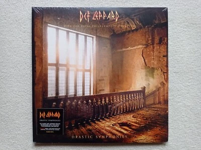 2 LP 33T DEF LEPPARD/THE ROYAL PHILARMONIC ORCHESTRA "Drastic Symphonies" NEUF - - Photo 1/2