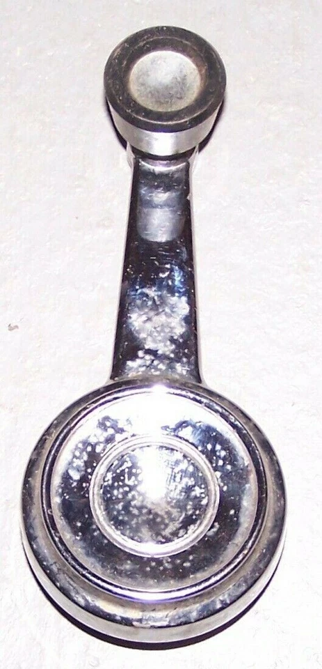 Fiat 850 124 Coupe 128 - Window Crank Handle Chrome Base OEM 4163558 - Image 1 of 1