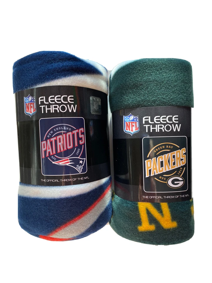 Manta polar NFL 50" X 60" estilo campaña NUEVO Foto 1 de 1