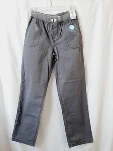Carters kids sz 10/12 gray drawstring straight leg NWT pants - Picture 1 of 4