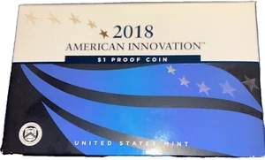 2018 American Innovation $1 Coin Proof Coin w/ COA - Picture 1 of 6