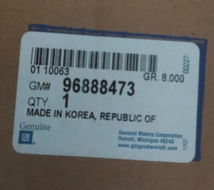 New Genuine OEM GM 2009-2011 Chevrolet Aveo 5, Hood - GM (96888473) - Picture 1 of 1