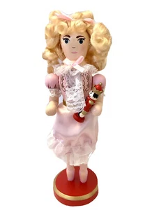 The Nutcracker Ballerina Wooden Nutcracker Christmas Holiday Decor Medium Pink - Picture 1 of 7
