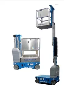 Ensemble d'autocollants Genie GR-12 Compact Mast Lift QUICK REACH autocollants électrique vertical - Photo 1/2