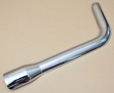 Harley Original Escape Escudo Térmico Cromado - Imagen 1 de 2