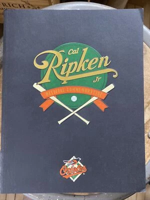 CAL RIPKEN JR OFFICIAL COMMEMORATIVE BALTIMORE ORIOLES SOUVENIR BOOK 1995 - Image 1 of 4