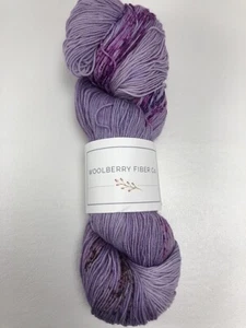 Woolberry Fiber Co. Simple Sock Hand Dyed Yarn Merino Fingering **RETIRED RARE** - Picture 1 of 5