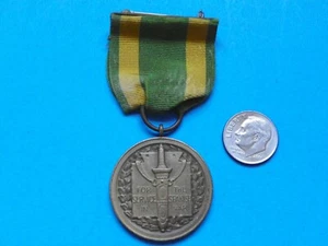 ORIGINAL 1898-1902 SPANISCH-AMERIKANISCHE KRIEGSMEDAILLE FÜR DIENST IM KRIEG - NUMMERIERT - Bild 1 von 6