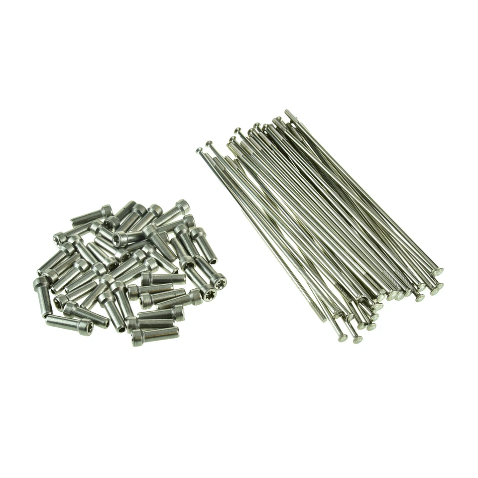 BMW R850 R1100GS R R RT R1150GS Rueda Trasera Acero Inoxidable Radios Juego de Pezones Largos Foto 1 de 1