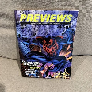 Previews Volume 2 No 7 1992 Spider-Man 2099 Cover With Cards - Picture 1 of 5
