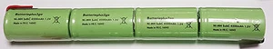 4er Akku Säule Sub-C 4500 mAh | 4,8 V NiMh mit Z Lötfahne - Bild 1 von 1