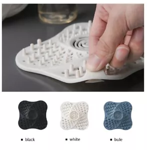 Shower Bath Hair Trap Stopper – Floor Drain & Sink Strainer Plug Waste Catcher - Picture 1 of 41