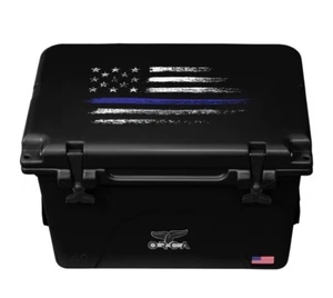 Orca Hero Cooler Thin Blue Line 40Qt- Brand New In Box! - Picture 1 of 2