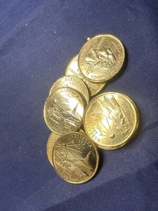 2006 State quarter (24k GOLD PLATED) Nebraska Coin UNCIRCULATED 1 - Picture 1 of 2