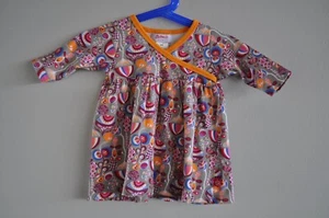 Zutano Baby Girls Dress size 6 Months Floral Pattern Cute - Picture 1 of 7