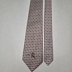 Countess Mara New York Vtg Mens Necktie Geometric Gray - Bild 1 von 6