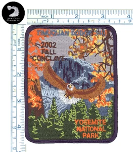 Boy Scouts Of America Timuquan Lodge 340 WCFC 2002 Fall Conclave Patch - Picture 1 of 1