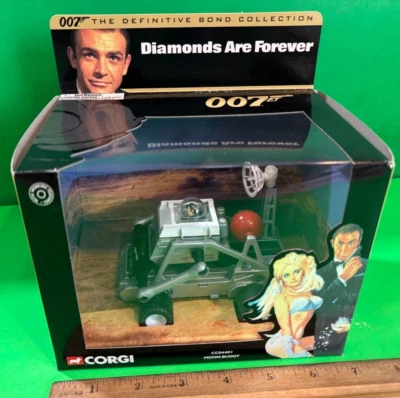 2001 Corgi JAMES BOND 007 Diecast MOON BUGGY "Diamonds Are Forever" MIP CC04401 - Image 1 of 3