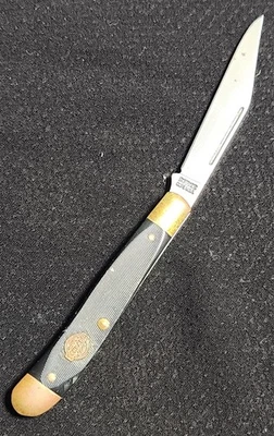 SCHRADE COPE U.S.A. NAVAJA DE BOLSILLO DE UNA SOLA HOJA TIENE EMBLEMA SCHRADE EN CUCHILLO Foto 1 de 4
