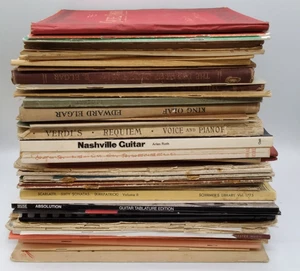 Restposten Notenbücher und Liederbücher. Vintage & Modern. 11kg + - Bild 1 von 11