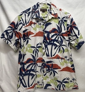 Cooke Street Men's Button Up Hawaiian Shirt Multi-Colored Size Large - Picture 1 of 4