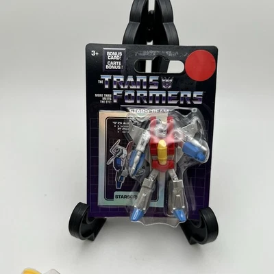 Hasbro Just Play Starscream Transformers Toy Mini Figure Collectible 2" - Image 1 of 2
