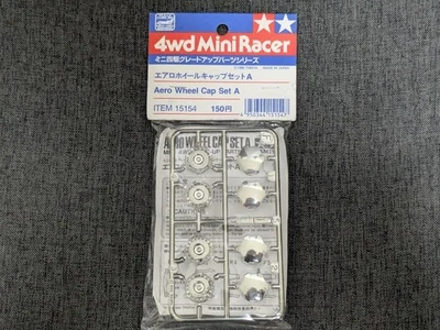 Tamiya Aero Wheel Cap Set A Mini 4WD Parts Limited-Run Unopened Vintage - Immagine 1 di 3