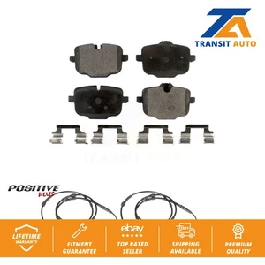 Rear Semi-Metallic Disc Brake Pad And Wear Sensor Kit For 2012 BMW X3 From 10 11 - Picture 1 of 11