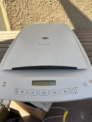 NO LCD Display AS-IS HP ScanJet 5470C Parallel USB ADF XPA Flatbed Scanner NO AC - Image 1 of 2