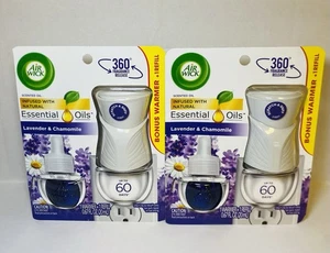 2 kits de inicio enchufables Air Wick aroma lavanda y manzanilla + 1 recarga - Imagen 1 de 4