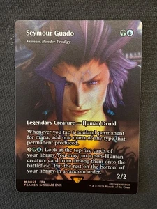 MTG Final Fantasy Through the Ages SEYMOUR GUADO Borderless Foil LP (1453) - Picture 1 of 2
