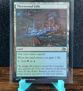 Thornwood Falls Aetherdrift Regular Magic the Gathering - Picture 1 of 2