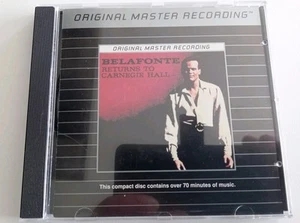 MFCD 782 BELAFONTE RETURNS TO CARNEGIE HALL Sehr Gut Erhalten 👍 MFSL MASTER - Bild 1 von 4