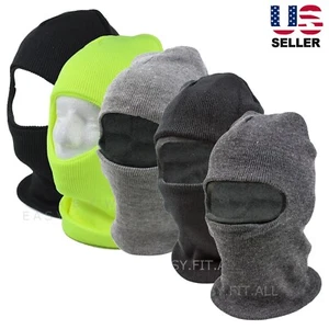 One 1 Hole Ski Full Face Mask Hat Winter Cap Balaclava Hood Beanie Tactical Hats - Picture 1 of 16