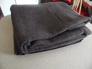 Vintage US Military FCDA Stamped 4lb Wool  Blanket Never Used/Camping/Outdoors - Picture 1 of 5