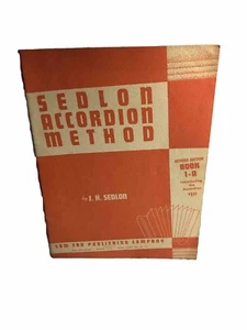 Vintage Accordion Songbook Sedlon Accordion Method Book 1-A Intro - Picture 1 of 8