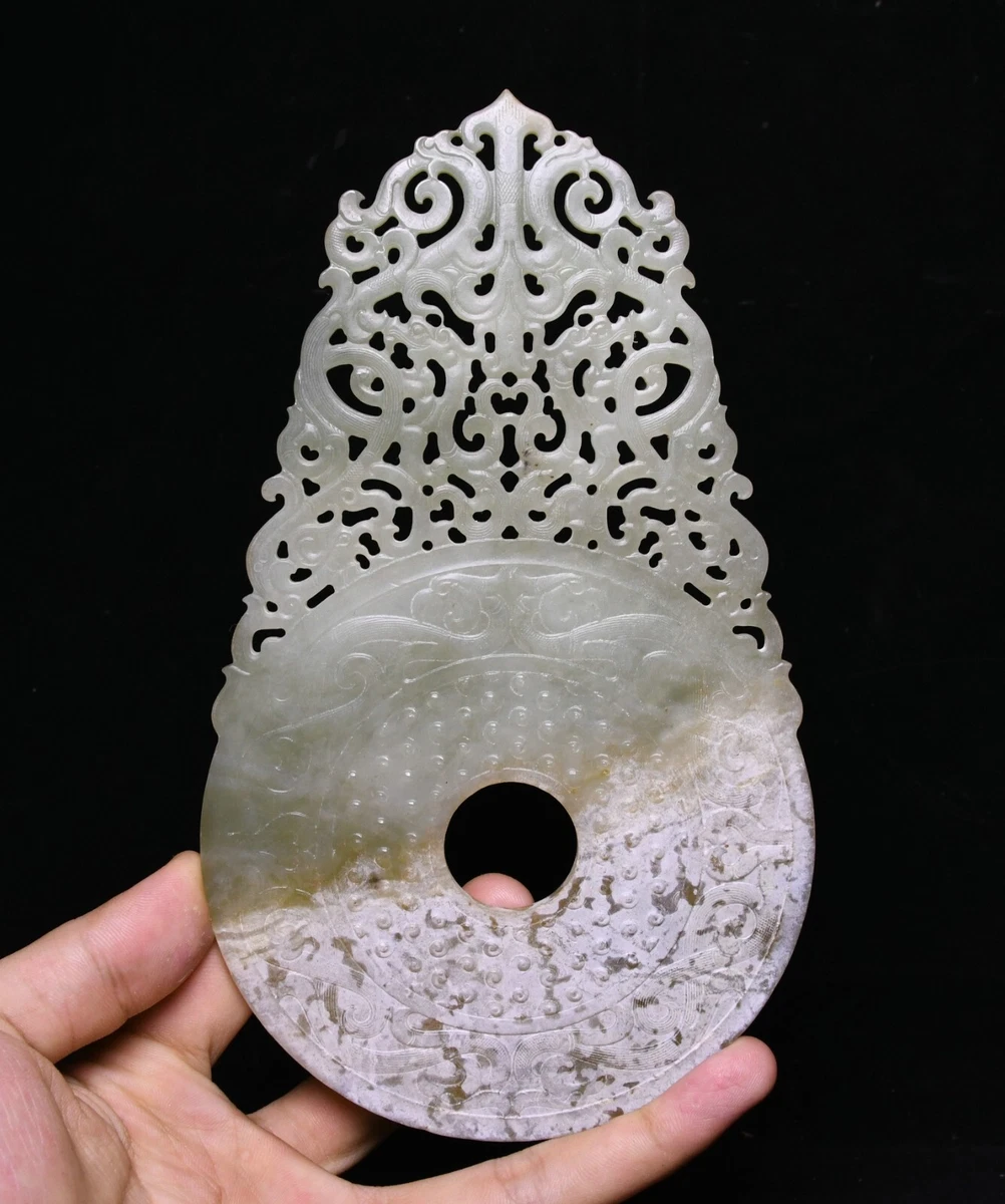 凤凰玉中国风雕像、雕像| eBay