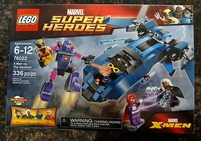 LEGO X-Men Vs. the Sentinel 76022 Storm Wolverine Cyclops New Factory Sealed - Image 1 of 4